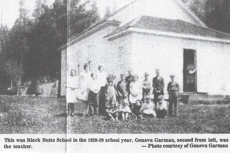 Black Butte School House